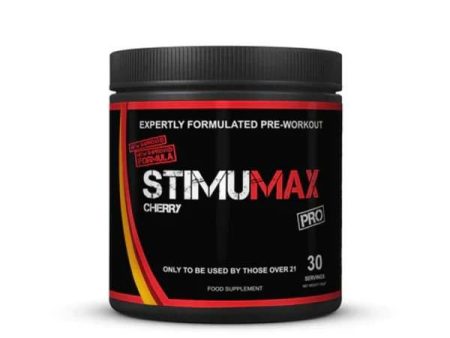 Strom Sports StimuMax Pro, Cherry - 360 grams Supply