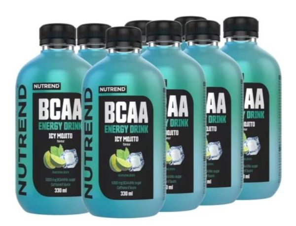 Nutrend BCAA Energy Drink, Icy Mojito - 8 x 330 ml Hot on Sale