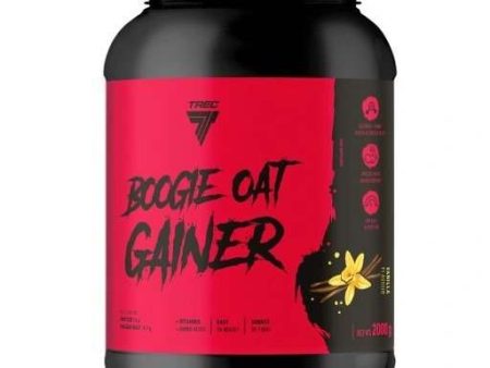 Trec Nutrition Boogie Oat Gainer, Vanilla - 2000 grams Fashion