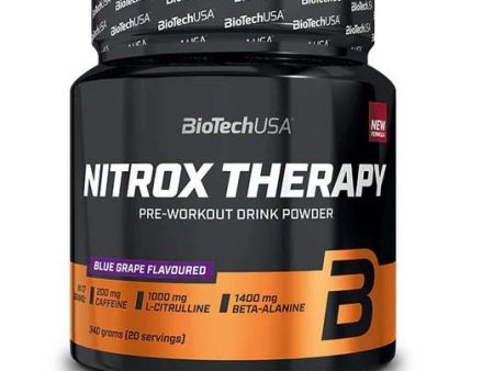 BioTechUSA Nitrox Therapy, Blue Grape - 340 grams Fashion