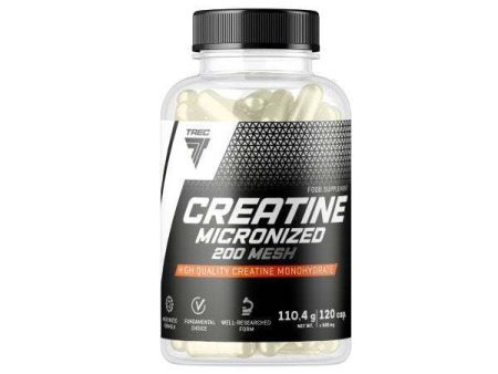 Trec Nutrition Creatine Micronized 200 Mesh - 120 caps Online now