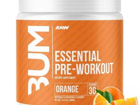 Raw Nutrition CBUM Essential Pre-Workout, Orange - 399 grams For Sale