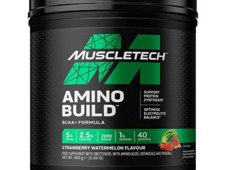 MuscleTech Amino Build, Strawberry Watermelon - 400 grams For Discount