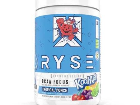 RYSE BCAA Focus, Kool-Aid Tropical Punch - 333 grams Supply