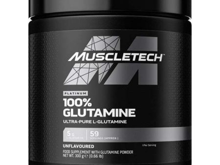 MuscleTech Platinum 100% Glutamine - 300 grams Cheap