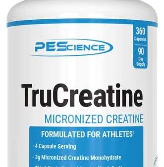 PEScience TruCreatine - 360 caps Fashion