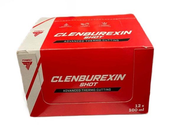 Trec Nutrition ClenBurexin Shot, Peach and Apple - 12 x 100 ml Cheap