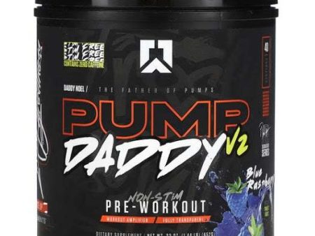 RYSE Pump Daddy V2, Blue Raspberry - 652 grams For Discount