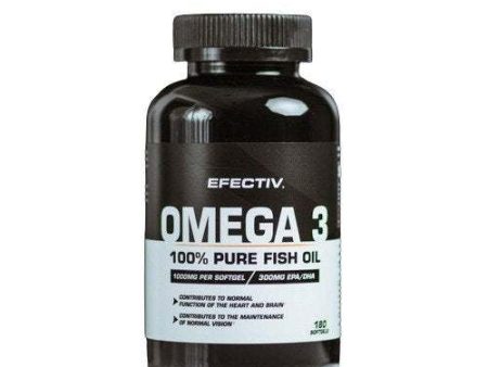 Efectiv Nutrition Omega 3 - 180 softgels Supply