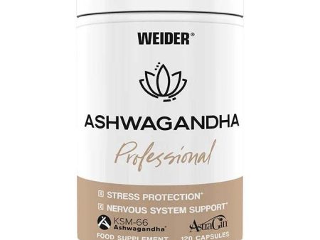 Weider Ashwagandha Professional - 120 vcaps Fashion