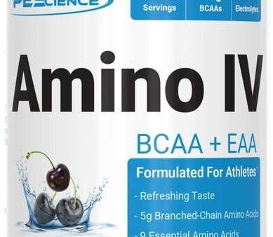 PEScience Amino IV, Black Cherry - 390 grams Online