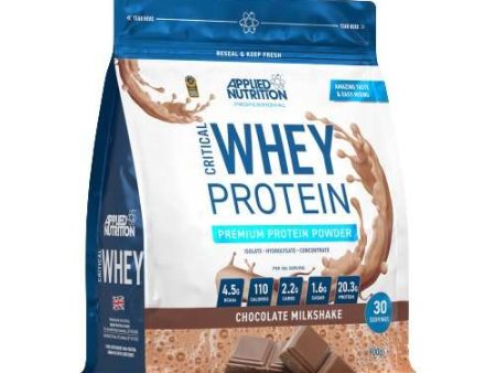 Applied Nutrition Critical Whey, Chocolate Milkshake - 900 grams Cheap