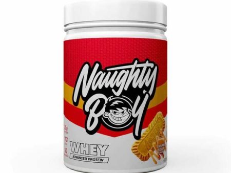 Naughty Boy Advanced Whey, Caramel Biscuit - 900 grams Fashion