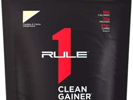 Rule One R1 Clean Gainer, Cookies & Creme - 4380 grams For Cheap