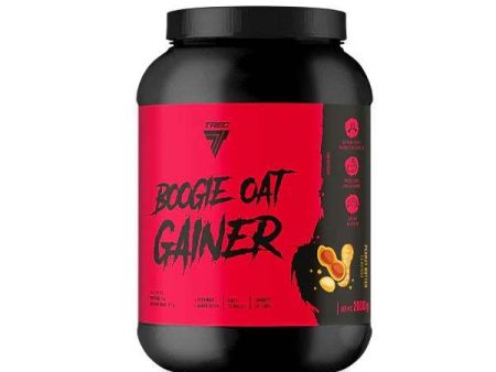 Trec Nutrition Boogie Oat Gainer, Peanut Butter - 2000 grams on Sale