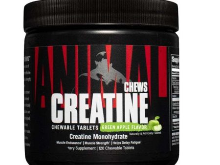 Animal Creatine Chews, Green Apple - 120 chewable tablets Sale