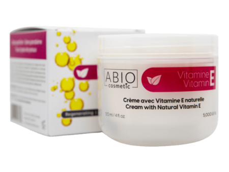 Abio cosmetic - vitamine e : cream with natural vitamin e - 120 ml For Discount