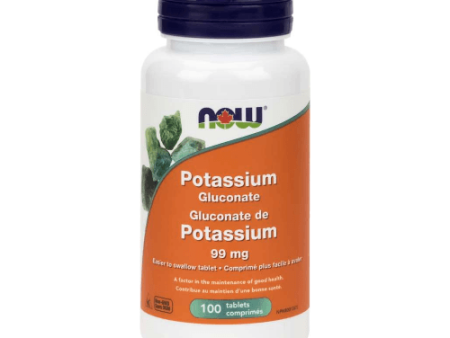 Now - potassium gluconate 99 mg 100 tablets on Sale