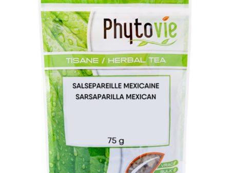 Phytovie - mexican sarsaparilla root bulk herbal tea - 75g For Discount