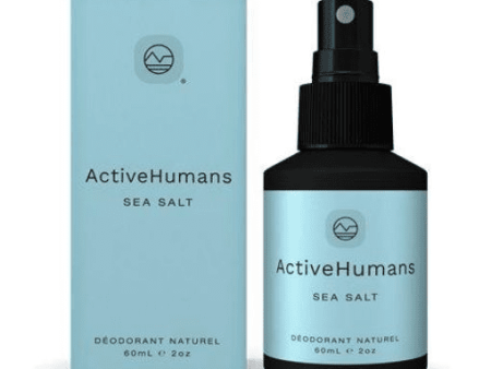 Active humans - natural deodorant sea salt 60 ml Online now