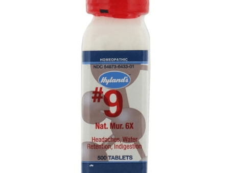 Hyland s - #9 natrum muriaticum 6x 500 tablets Fashion