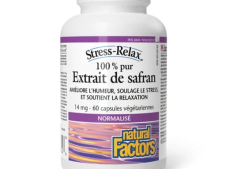 Natural factors - saffron extract 100 % pur 14 mg 60 vcaps Discount