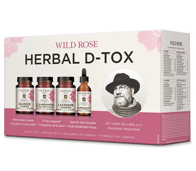 Wild rose - gentle d-tox 12 days program Online now