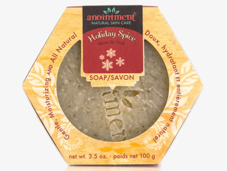 Anointment natural skin care - holiday spice soap 100 g Discount