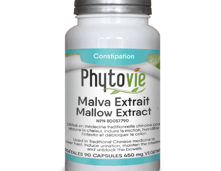 Phytovie - mallow extract| laxative - 90 vcaps For Discount