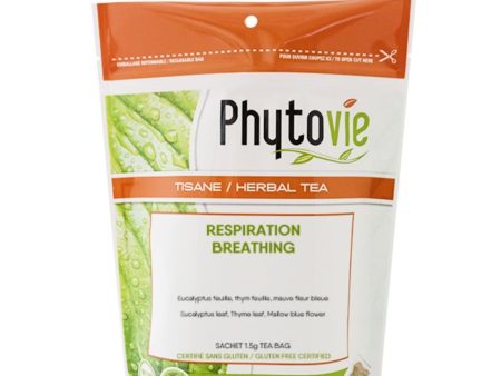 Phytovie - breathing herbal (expectorant) tea bulk - 75g For Sale