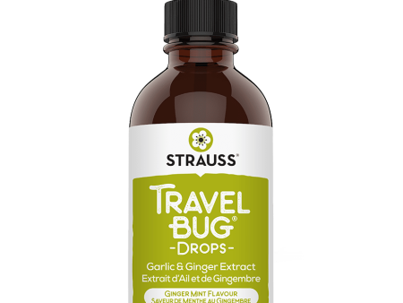 Strauss - Travel Bug Garlic & Ginger Extract Hot on Sale