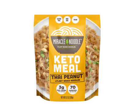 Miracle noodle - keto plant based noodle meal  thai peanut Discount