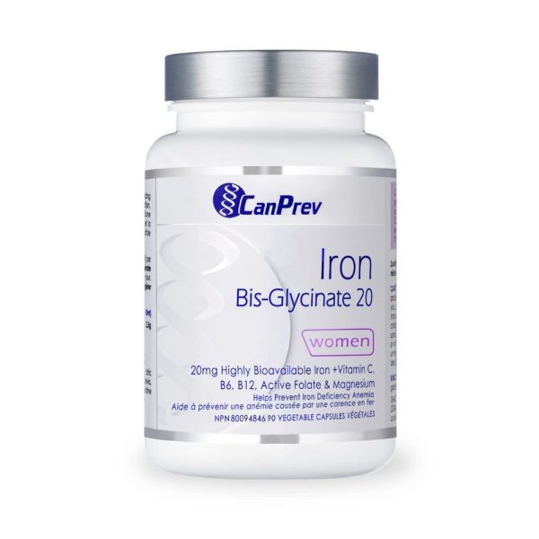 Canprev - iron bis-glycinate, women 20 - 90 vcaps Fashion