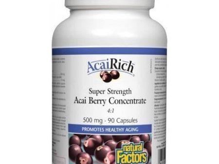 AcaiRich® Super Strength Acai Berry Concentrate 500 mg Supply