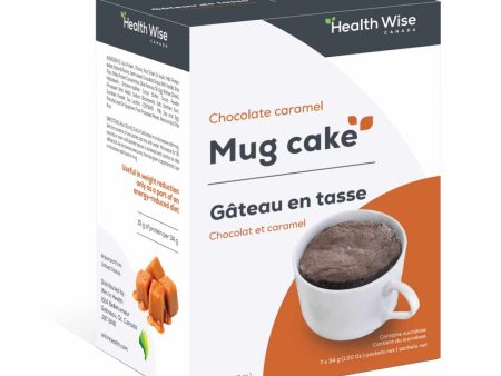 Health wise -  chocolate caramel mug cake For Sale