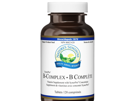 Nature s sunshine - vitamin b-complex, synerpro (120 tablets) Sale