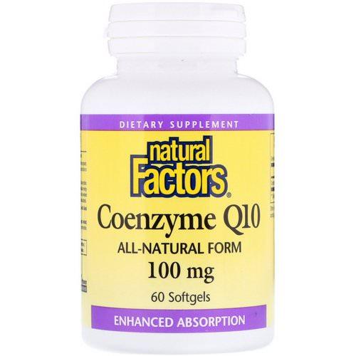 Natural factors - coenzyme q10 100 mg Online Hot Sale